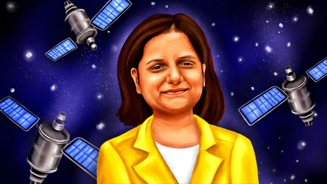 Can She Beat Bezos And Musk To Beam High-Speed Internet From Space